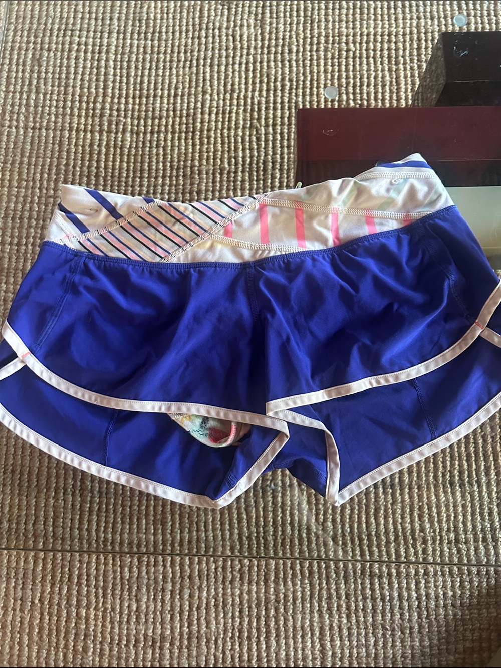 Women’s lululemon speed short size 6 - royal blue - special edition